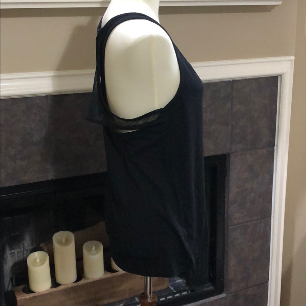 Fabletics Racerback Tank with Mesh Detail - Picture 2 of 6
